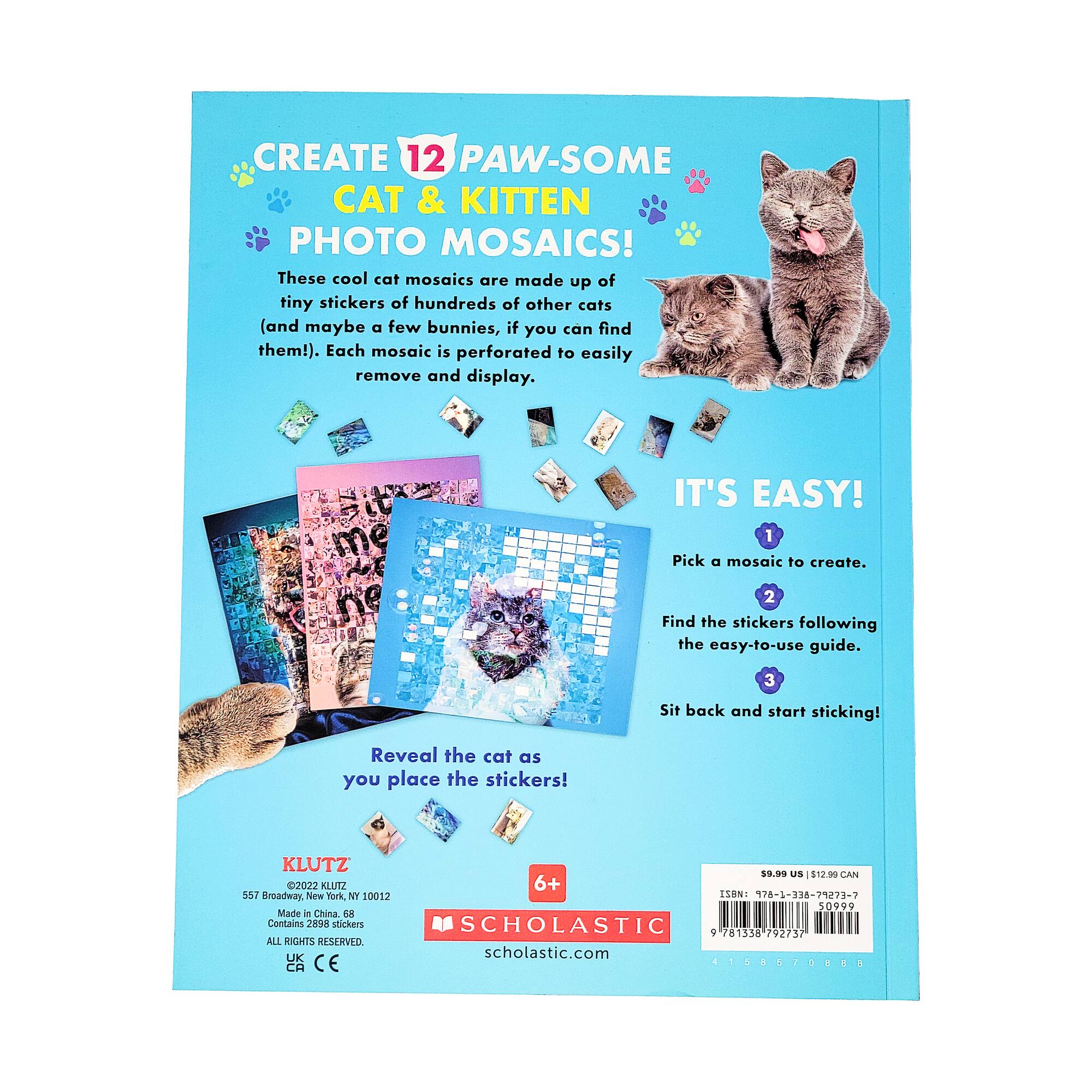 Klutz Press Sticker Photo Mosaic: Cats & Kittens